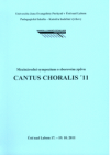 Cantus choralis '11