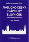 Anglicko-český právnický slovníček