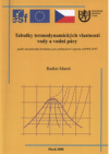 Tabulky termodynamických vlastností vody a vodní páry