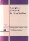 Description of the units for direct teaching