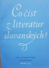 Co číst z literatur slovanských?