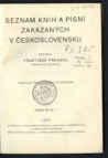 Seznam knih a písní zakázaných v Československu