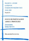 Inventář pozůstalosti Adolfa Procházky