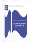 Sociologie pro ekonomy II