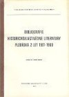 Bibliografie historickovlastivědné literatury Plzeňska z let 1901-1960