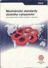 Mezinárodní standardy účetního výkaznictví 2003