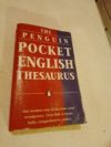 Pocket english thesaurus