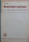 Mineralogie a geologie pro vyšší třídy středních škol