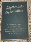 Rhythmische Geheimnisse