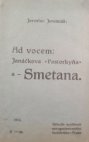 Ad vocem: Janáčkova Pastorkyňa a - Smetana