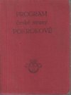 Program české strany pokrokové