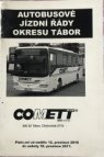 Autobusové jízdní řády okresu Tábor