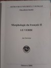 Morfologie du français II - le verbe