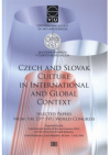 Czech and Slovak Culture in International and Global Context