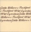Almanach ke 110. výročí Gymnázia Jiřího Wolkera