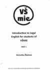 Introduction to legal English for students of VŠMIE