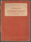 Základy hudební nauky pro hudební ústavy, 2. stupeň škol a samouky