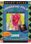 Velký atlas lidského těla s kostkami