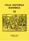 Folia historica bohemica.