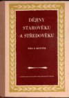 Dějiny starověku a středověku