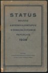 Status soudců a státních zástupců v Československé republice podle stavu z 31. prosince 1936