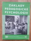 Základy pedagogické psychologie