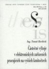 Částečné výboje v elektronických zařízeních pracujících na vyšších kmitočtech =