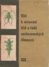 Klíč k určování tříd a řádů suchozemských členovců