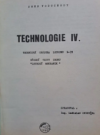 Technologie IV. - technická obsluha letounu L-39