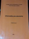 Informatika pro ekonomy