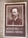 Kritické dílo Bedřicha Smetany 1858-1865