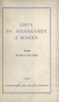 Listy sv. Hildegardy z Bingen