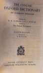 The Concise Oxford Dictionary Of Current English