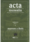 Muzeum a škola