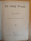 Za vlády Prusů