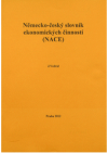 Německo-český slovník ekonomických činností (NACE)