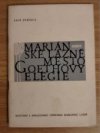 Mariánské lázně - Město Goethovy elegie