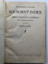 Souborný index ke Sbírce zákonů a nařízení státu Československého za léta 1918 až 1936