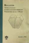 Bulletin mineralogicko-petrologického oddělení Národního muzea v Praze