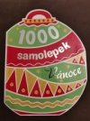 1000 samolepek 