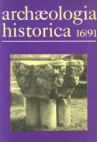 Archaeologia historica 16/91