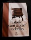 Historie praní a prací techniky