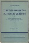 Z mezislovanského jazykového zeměpisu