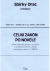 Celní zákon po novele
