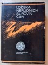 Ložiska nerudních surovin ČSR