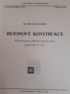 Betonové konstrukce