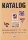 Katalog Československo 1918-1992, Česká republika 1993/1994