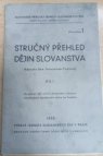 Stručný přehled dějin Slovanstva