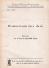 Rozmnožování révy vinné