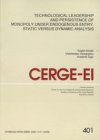 Technological leadership and persistence of monopoly under endogenous entry: static versus dynamic analysis